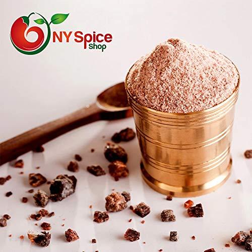 NY Spice Shop Pure Black Salt Powder (Kala Namak) | Natural Indian Kala Namak | Premium Himalayan Black Salt | Contain Minerals, Best For Cooking & Tofu Scramble | Bulk, 0.5 Pound (8 OZ) By NY SPICE SHOP