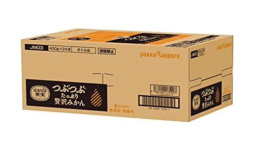Pokka Sapporo Food & amp; Beverage Pokka Sapporo Orange Drink 24 Bottles, 400g