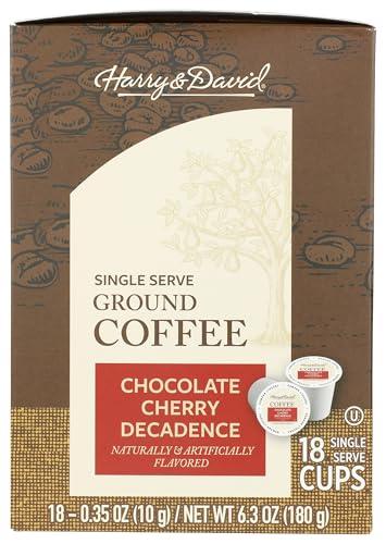 Harry & David Harry & David Single Serve Coffee, Chocolate Cherry Decadence, 18 count box