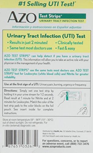 AZO Azo Test Strips, 3 Count(Packaging may vary)