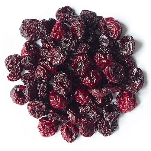 Food to Live Organic Dried Tart Cherries, 5 Pounds — Lightly Sweetened, Pitted, Non-GMO, Kosher, Unsulfured, Sour, Bulk