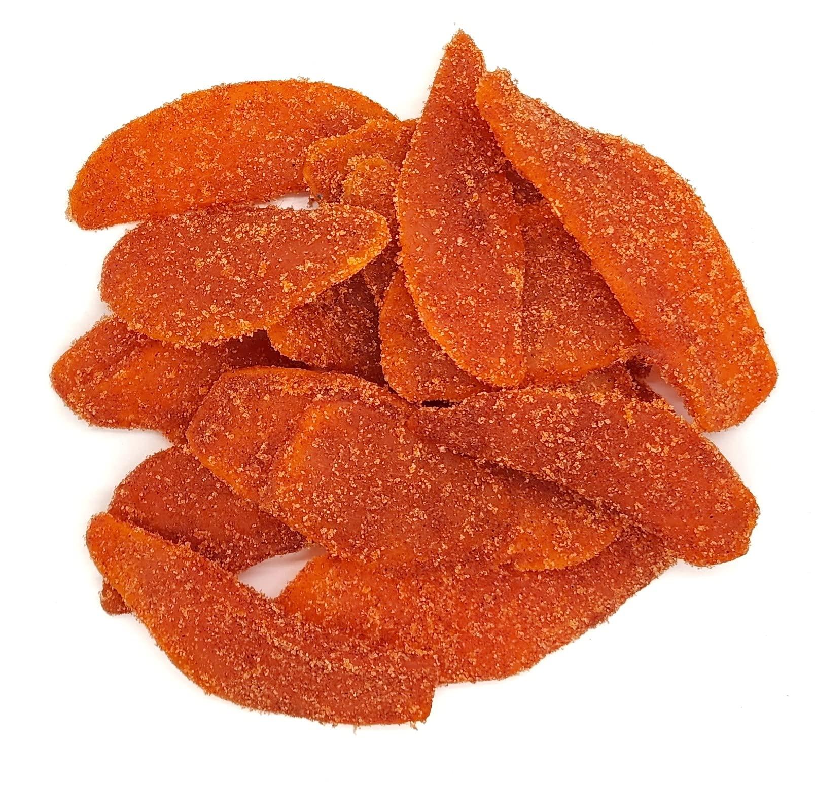 Gamar Foods Inc Mango con Chile - 5 Pounds - Mango Enchilado - Dehydrated Mango Chili slices - Mexican Style - 5 pounds