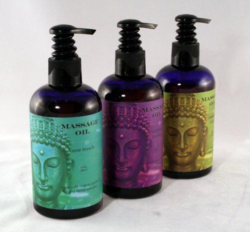 Natural Selection Bath and Body Rosemary Lavender 8 oz Buddhalicious Massage Oil