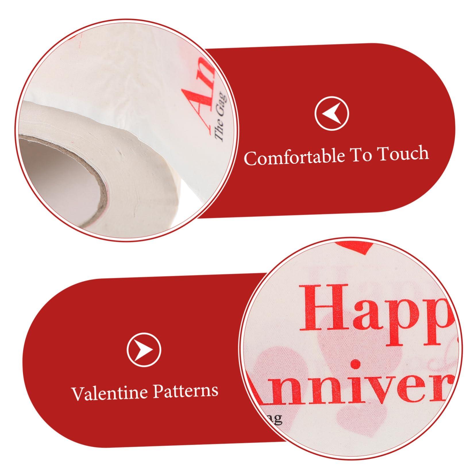 CLISPEED CLISPEED 1 Roll Valentine\'s Day Tissues Bath Towels Paper Towels Valentine\'s Day Decor Bulk Toilet Paper Valentines Day Decor Toilet Tissue Virgin Wood Pulp Paper Roll Paper Soft