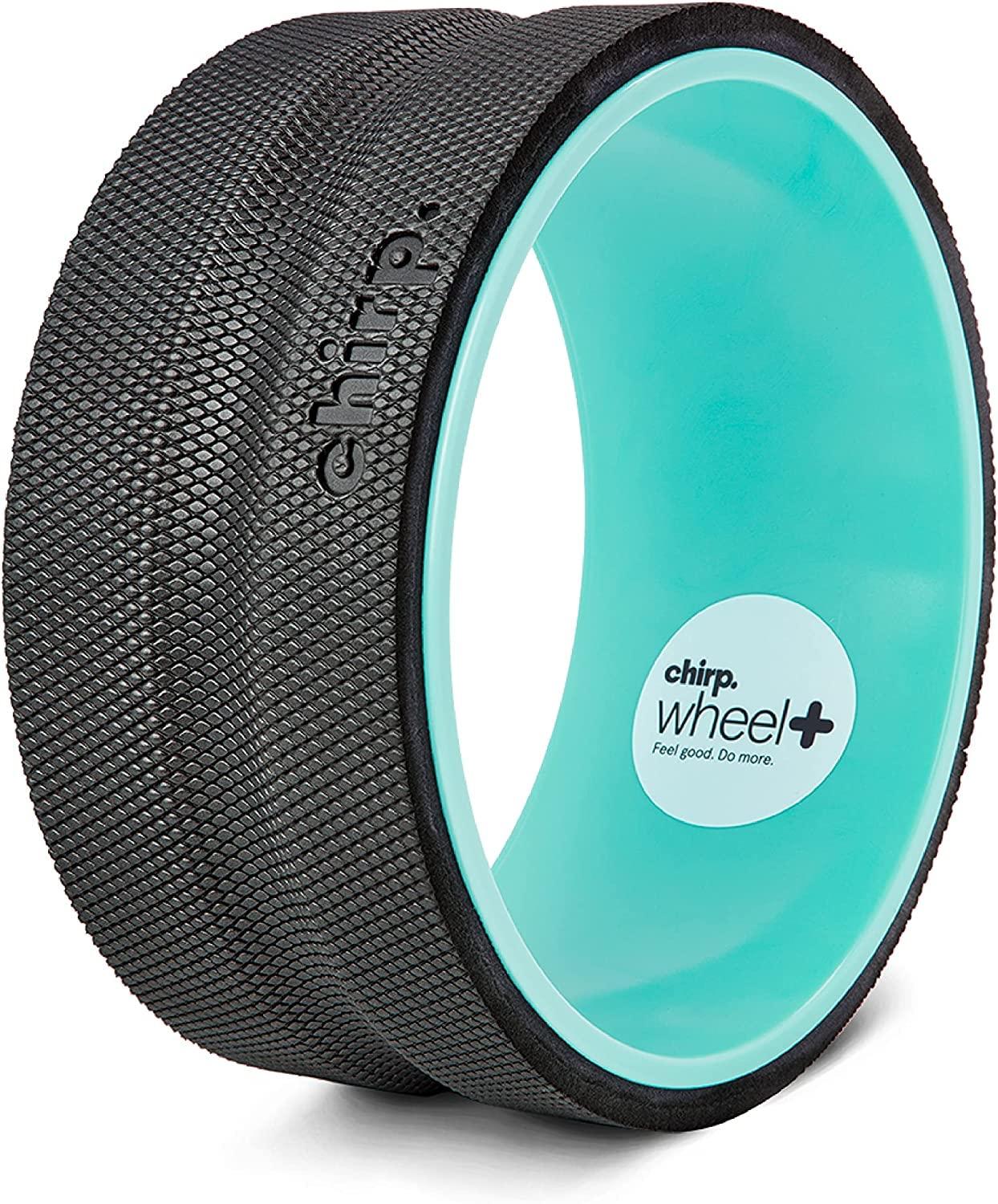 Chirp Chirp Wheel+ Foam Roller for Back Pain Relief, Muscle Therapy, and Deep Tissue Massage 10 and 12 Inch