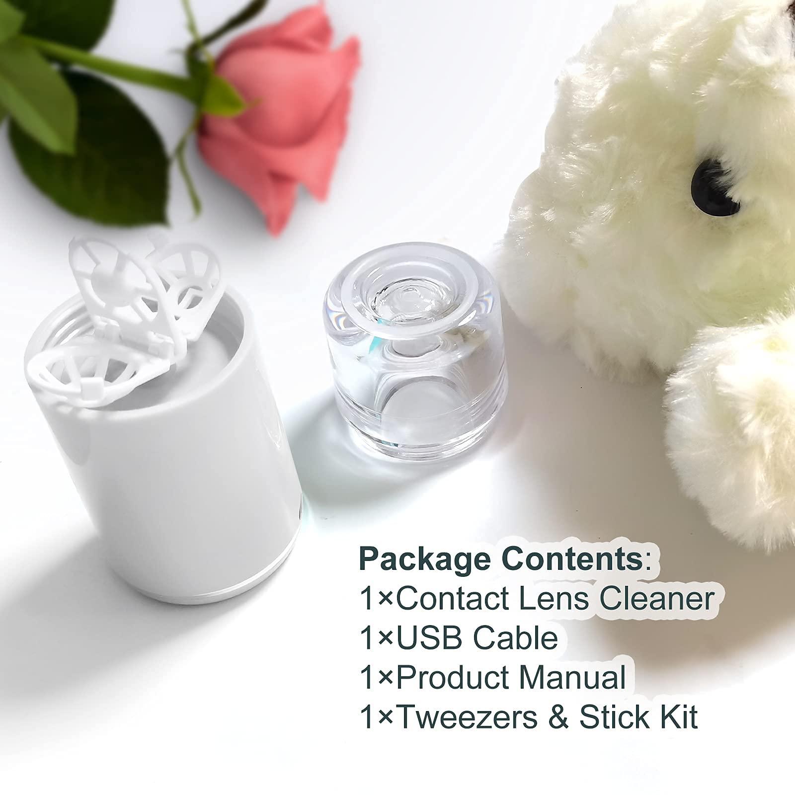 UpaClaire UpaClaire Contact Lens Organizer 2.0 (2nd Generation), Cleaning Machine for Soft Contact Lenses