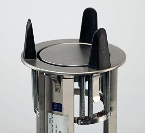 Lakeside Manufacturing Lakeside 4009 Food Service Regular Open Drop-in Plate Dispenser, Stainless Steel (Fully Assembled)