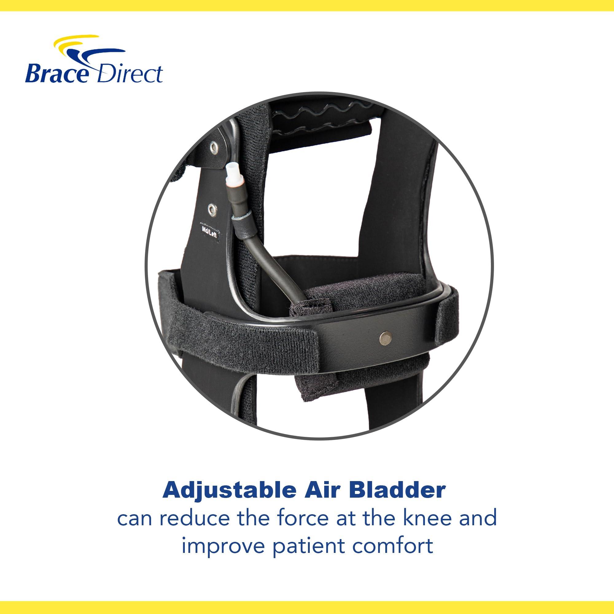 Brace Direct Brace Direct OrthoPro HyperEx Knee Brace - L1850- Adjustable and Comfortable Support for Knee Hyperextension - OCSI