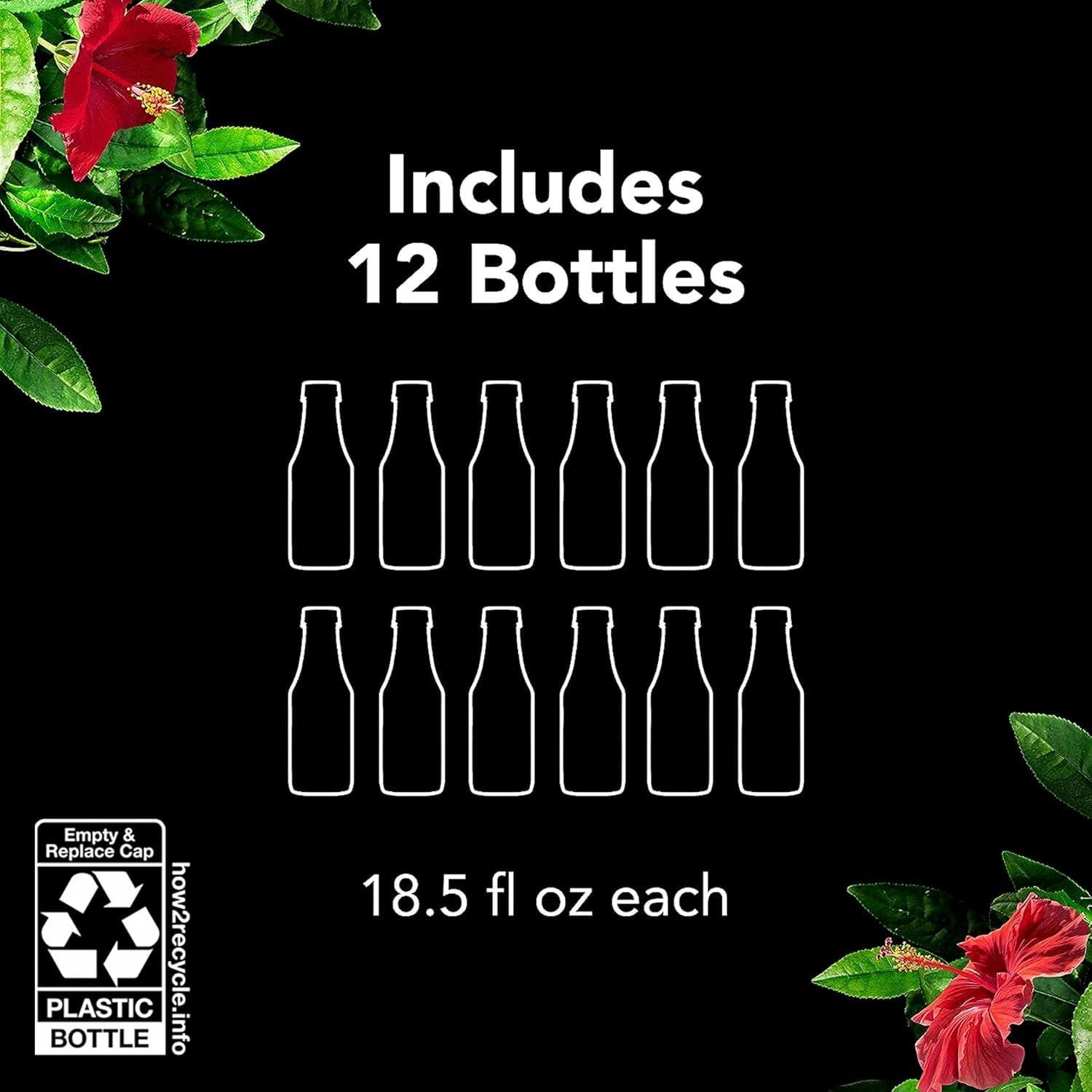 Pure Leaf Pure Leaf Iced Tea, Zero Sugar Sweet Tea, 18.5 Fl Oz Bottles (Pack of 12)