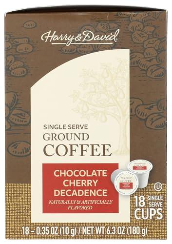 Harry & David Harry & David Single Serve Coffee, Chocolate Cherry Decadence, 18 count box