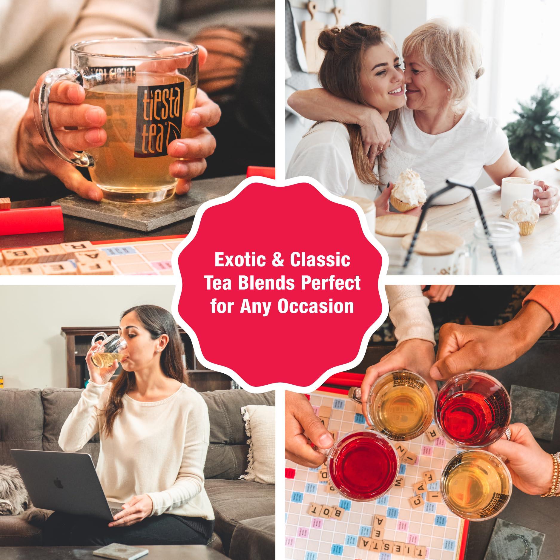 Tiesta Tea Tiesta Tea - Passion Berry Jolt, Raspberry Passion Fruit Black Tea, Premium Loose Leaf Tea Blends, Caffeinated Black Tea, Make Hot or Iced Tea & Brews Up to 50 Cups - 4oz Refillable Tin (Pack of 6)