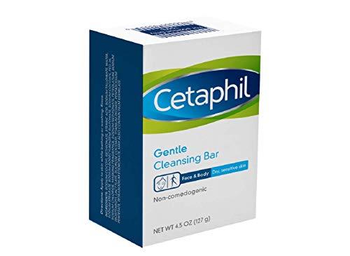 Cetaphil Cetaphil 4.5-oz. Gentle Cleansing Bar for Dry Sensitive Skin, Pack of 6 1.8lb Six 4.5-oz. bars contain in one package