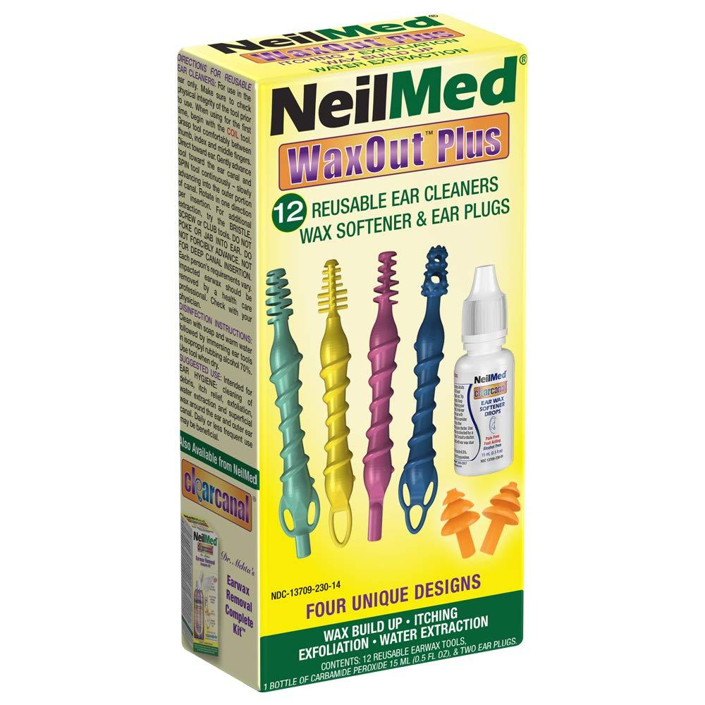 NeilMed NeilMed Reusable Flexible Ear Cleaners, 15 Piece Set