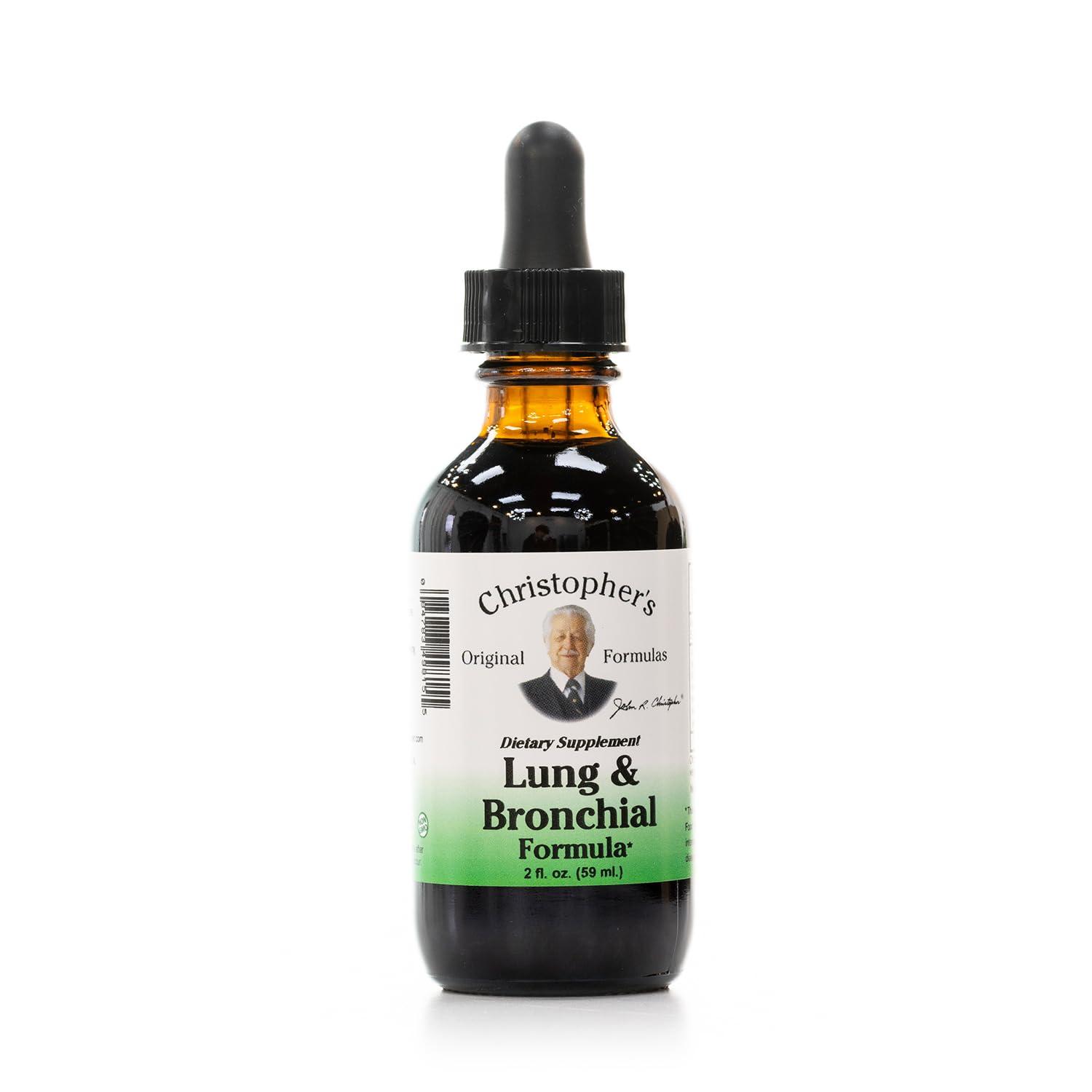 Christopher's Original Formulas Christopher's Original Formulas Lung Plus Bronchial Supplement, 2 Fluid Ounce