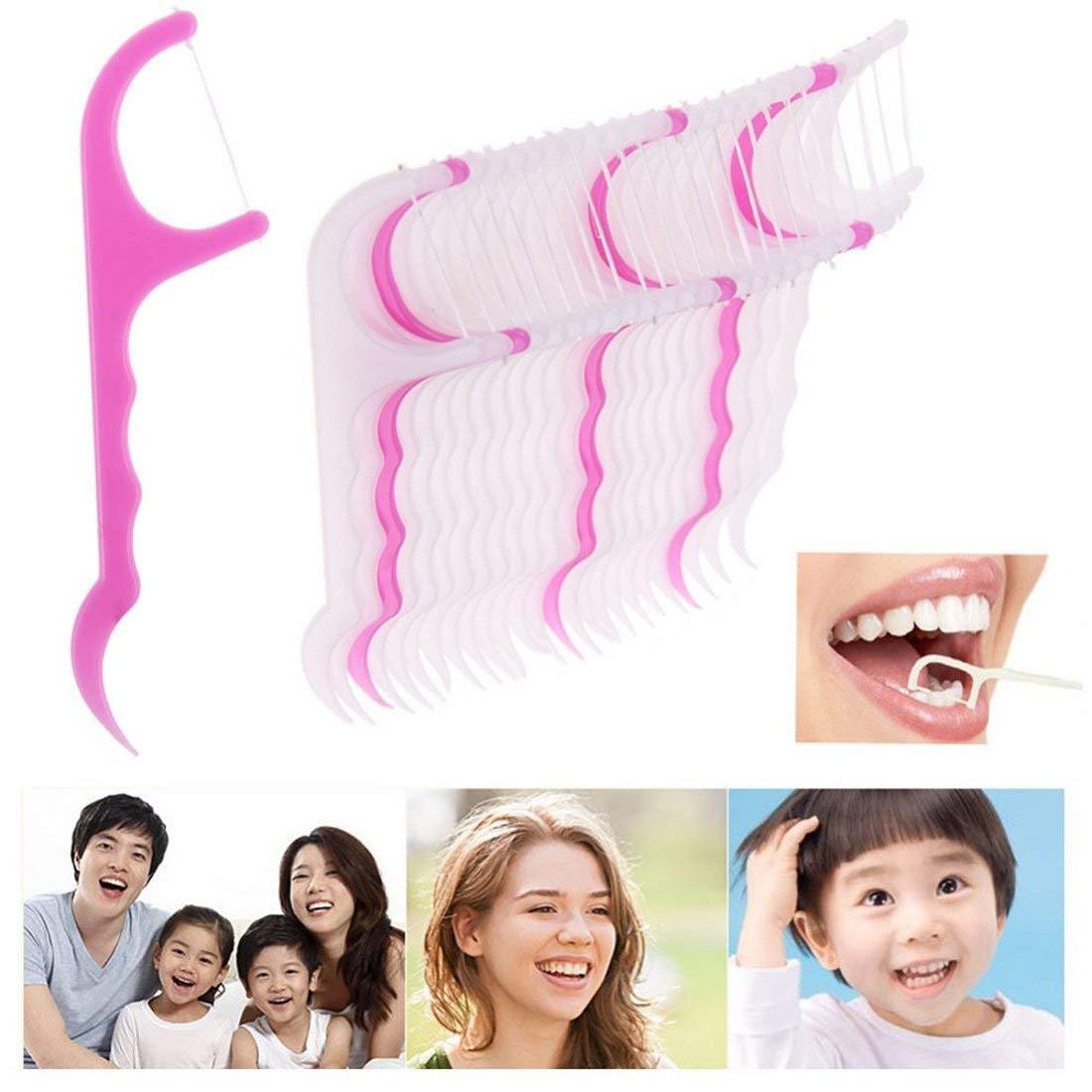 Jeval 5 pkt Oral Care Dental Floss Toothpick Floss Tooth Pick (120 pc)