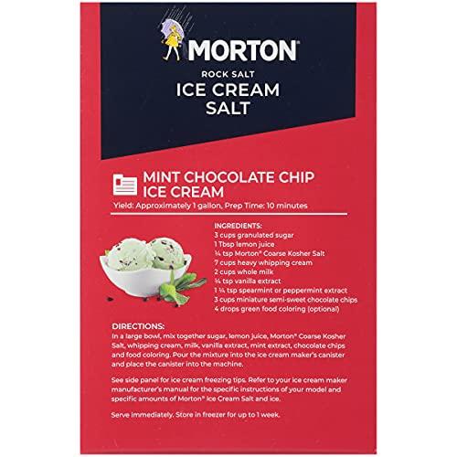 Morton Morton Ice Cream/Rock Salt, 4-Pound (Pack of 8)