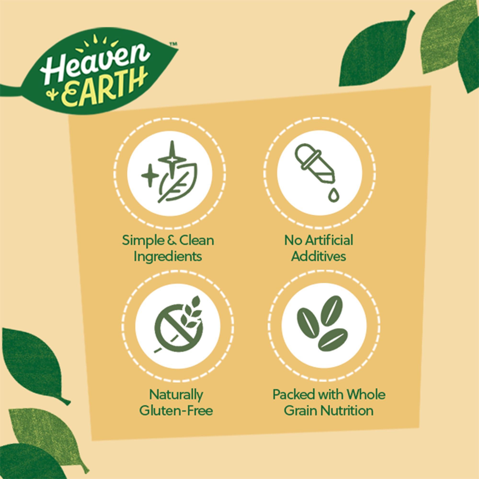 HEAVEN & EARTH Heaven & Earth Brown Rice Pasta, Gluten Free Penne, 12oz (3 Pack) | Whole Grain | Gluten Free Pasta | Amazing Texure - Tastes Like Regular Pasta