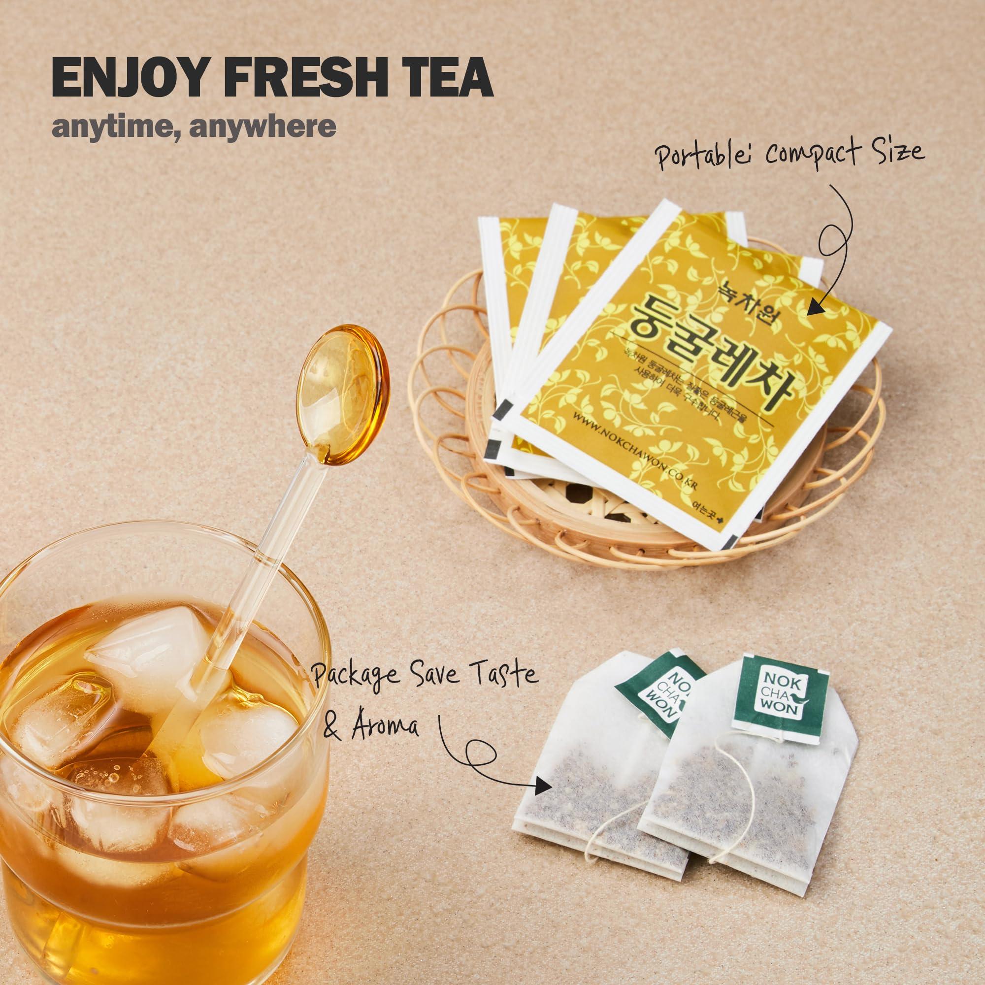 Nokchawon [Nokchawon] Solomon\'s Seal Tea, Premium Pure Herbal Tea, Zero Calories Korean Tea, 50 Count Tea Bags, 2.1oz(60g)