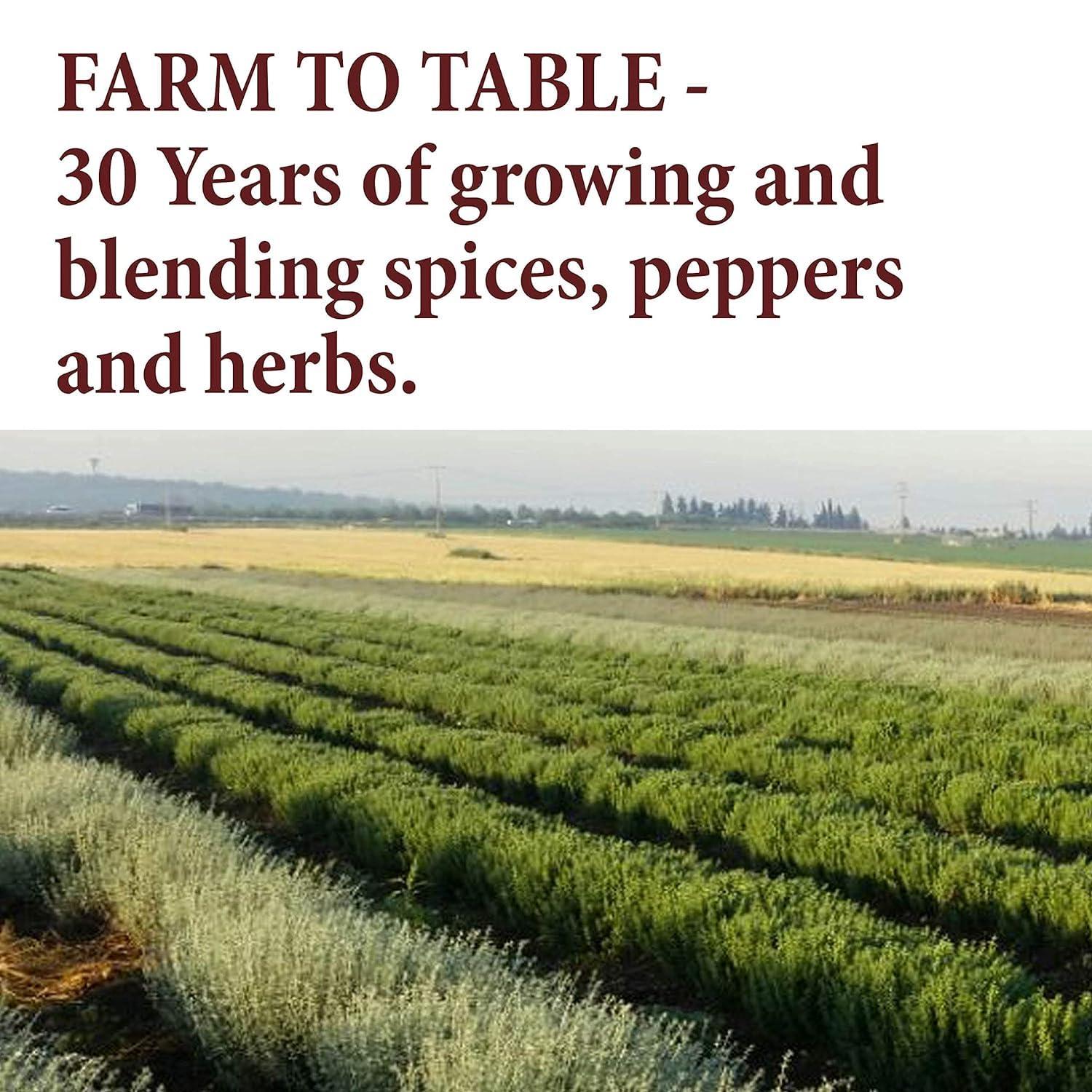 The Spice Way The Spice Way - Pure 100% Sumac, No Salt, no GMO, no Irradiation, Spice Seasoning Powder 8 oz (resealable bag) (Sumak)