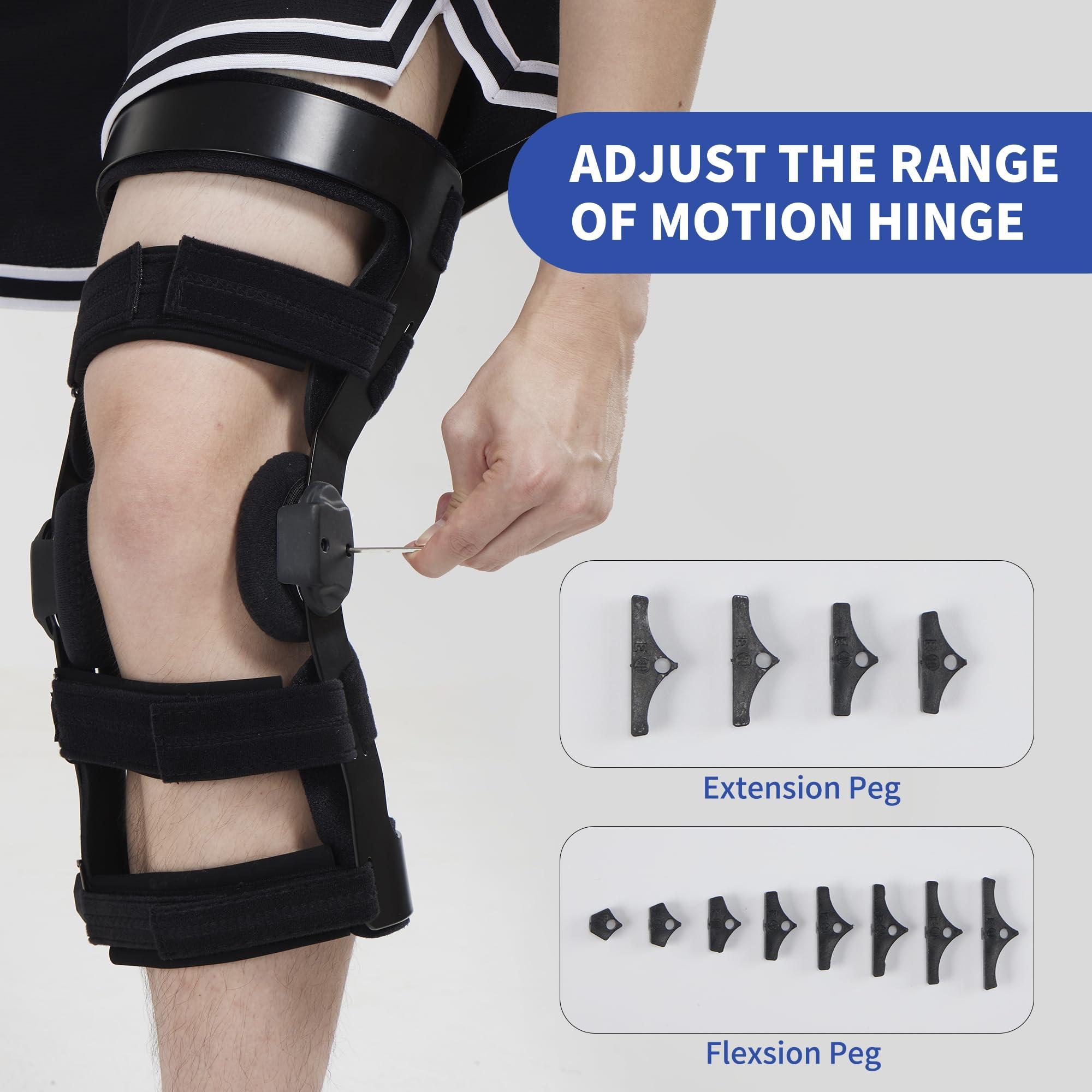 X-shuan OA Unloader Knee Brace for Osteoarthritis - Adjustable Knee Support for Pain Relief and Recovery, Bone on Bone Knee Joint Pain, Cartilage Defect Repair, Knee Stabilizer for Men and Women (R/M)