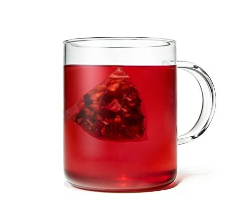 Paromi Paromi Hibiscus Berry Organic Herbal Tea, Signature Jar, 15 Count