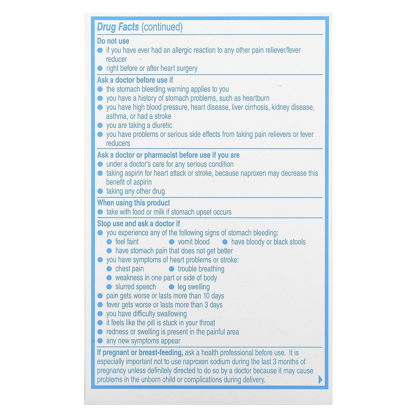 Aleve Aleve, All Day Strong Caplets Soft Grip Arthritis Cap Pain Relieve/Fever Reducer, 50 Count