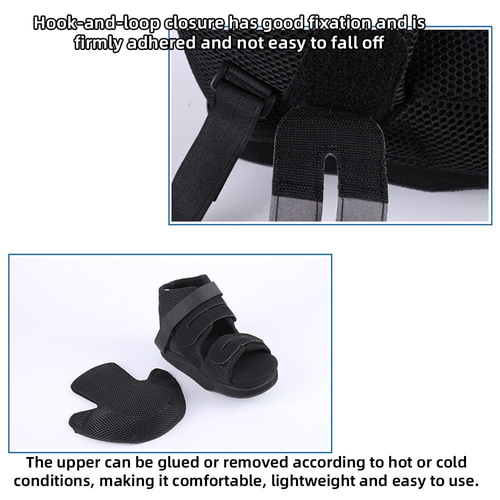 Bolesen Orthopedic Forefoot Off-Loading Healing Shoe for Toe Injury Recovery, Foot Surgery, Bunions - Non-Weight Bearing Medical Boot with Forefront Wedge, Diabetic Foot Ulcer Protection (XX-Large)