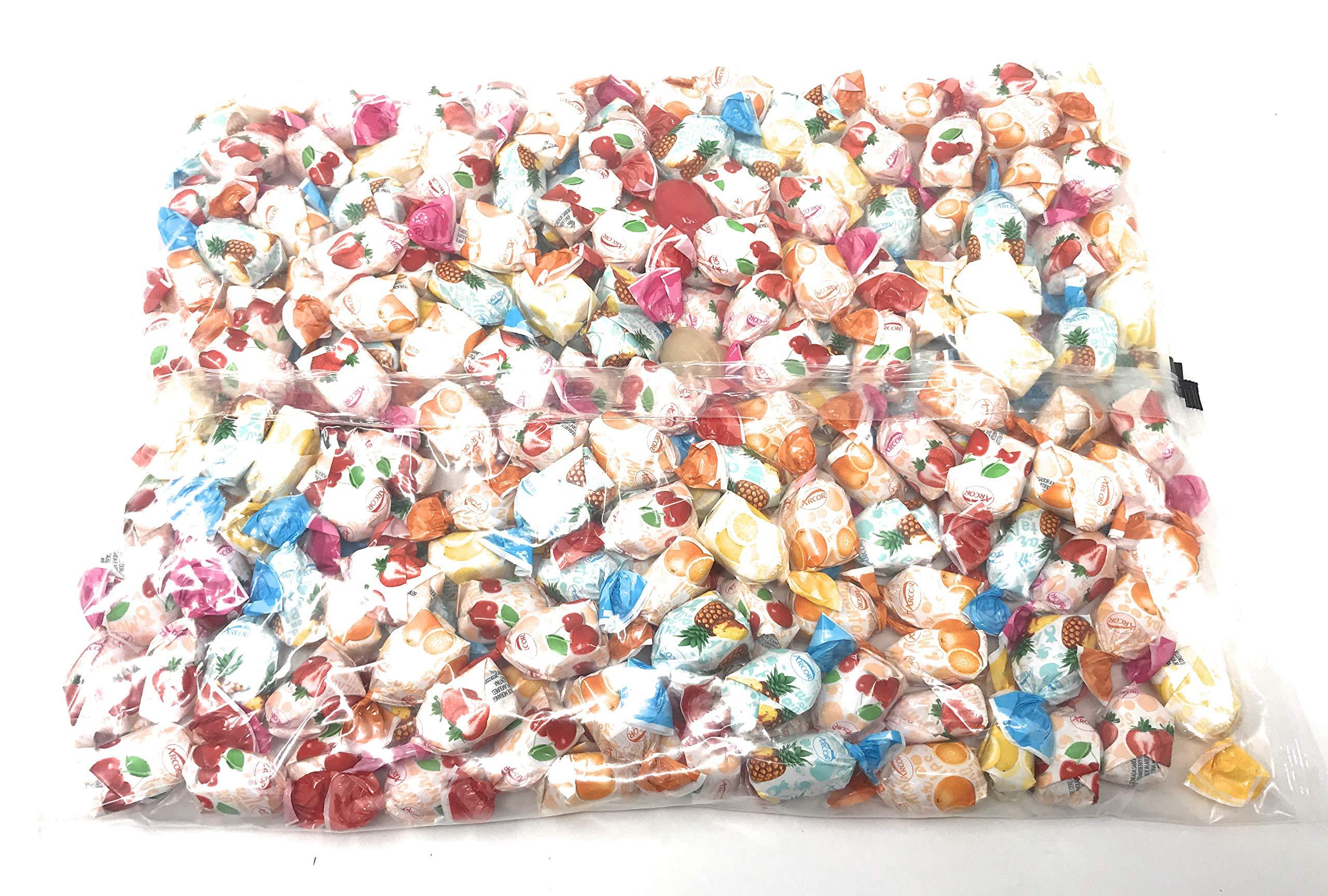 Exclusive Candy Exclusive Candy Assorted Fruit Filled Hard Candies - 1.3kg/2.9lb. Bag, {Imported from Canada}