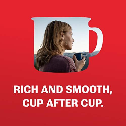 Hills Bros. Coffee Hills Bros High Yield Ground Coffee, Medium Roast, 23 Oz. Can Full-Bodied Rich Coffee Taste, Balanced for Optimum Caffeine