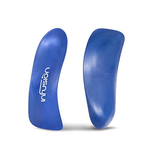 Infusion Insoles Infusion Sport Insole: Athletic Foot Orthotics for an Active Lifestyle by Infusion Insoles (D: Men's 7-8 | Women's 9-10)
