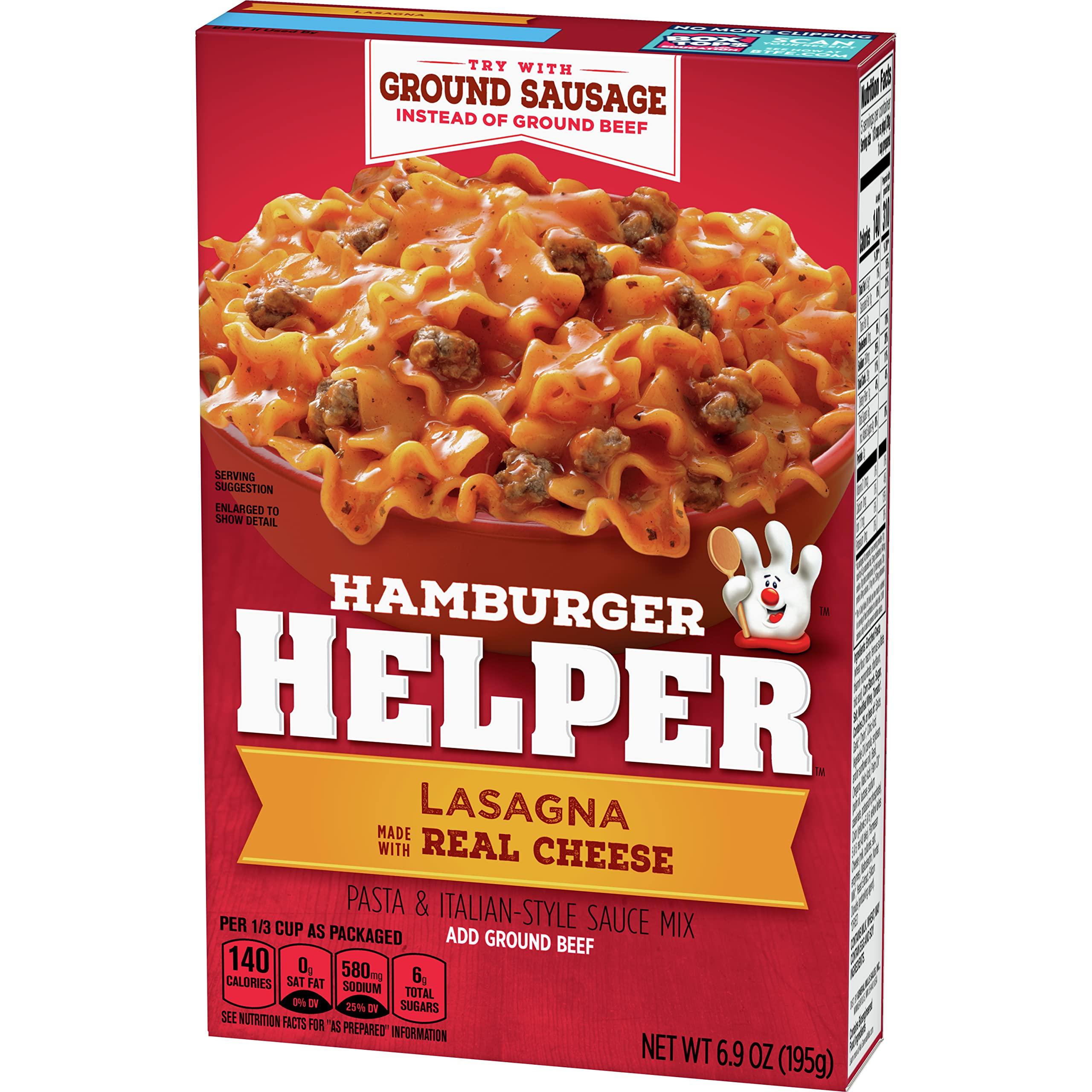 Hamburger Helper Hamburger Helper Lasagna, 6.9 Oz