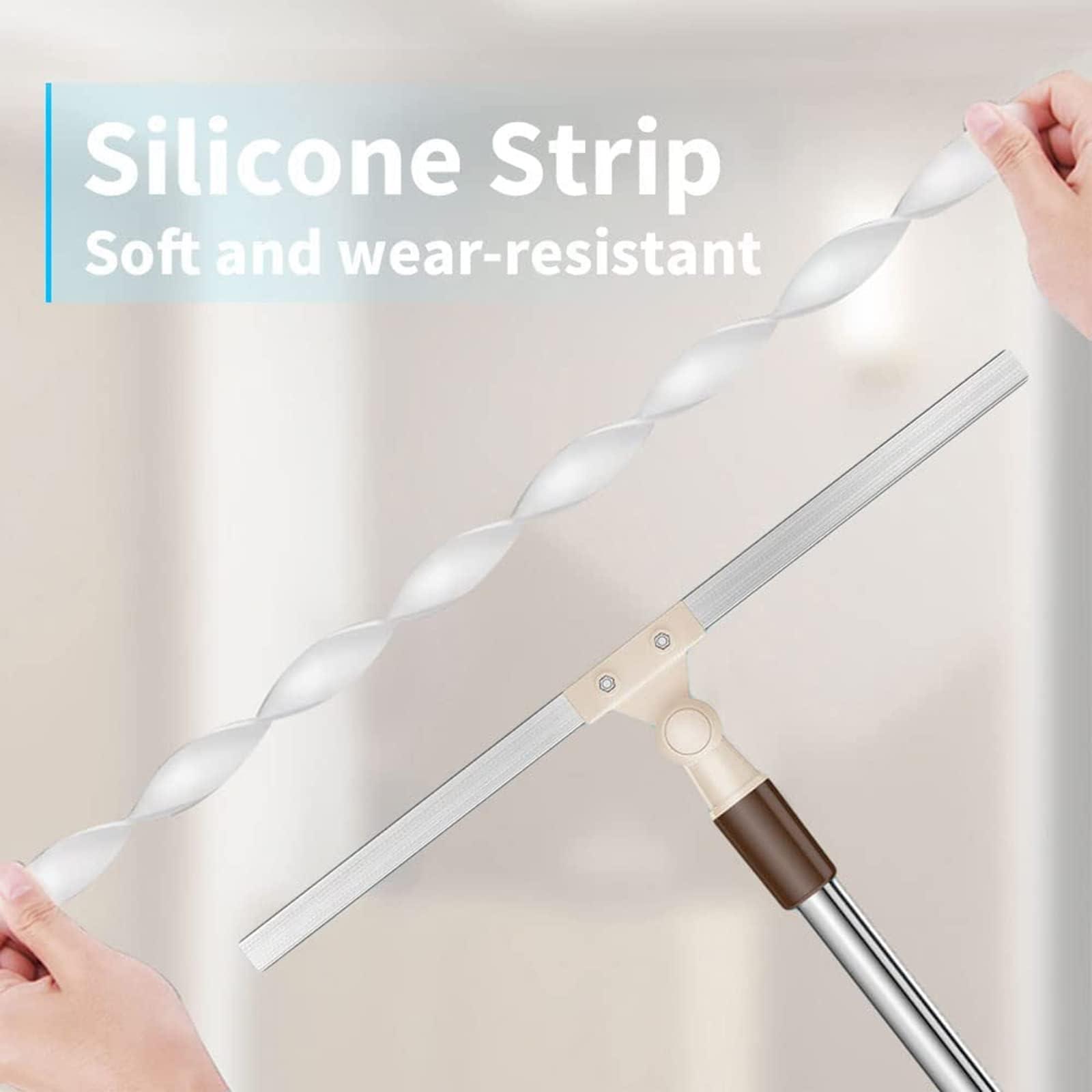 DANC Cozium Multifunctional Magic Broom, Magic Scrub Broom Sweeper, Broombi Silicone All Surface Asian Brooms for Sweeping Indoor (52CM)