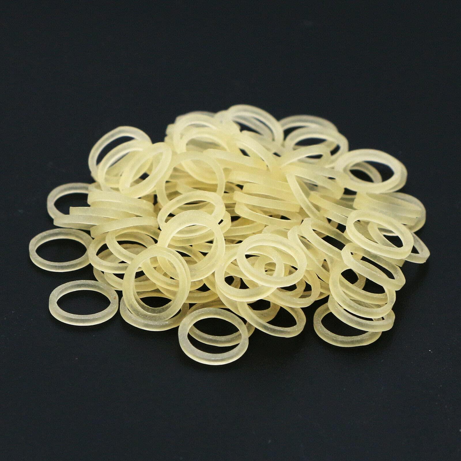 N\C 1000Pcs Dental Elastics Orthodontic Rubber Bands Ties Braces 3.5oz Zoo Pack 10bags (Fox 1/4" 3.5oz)