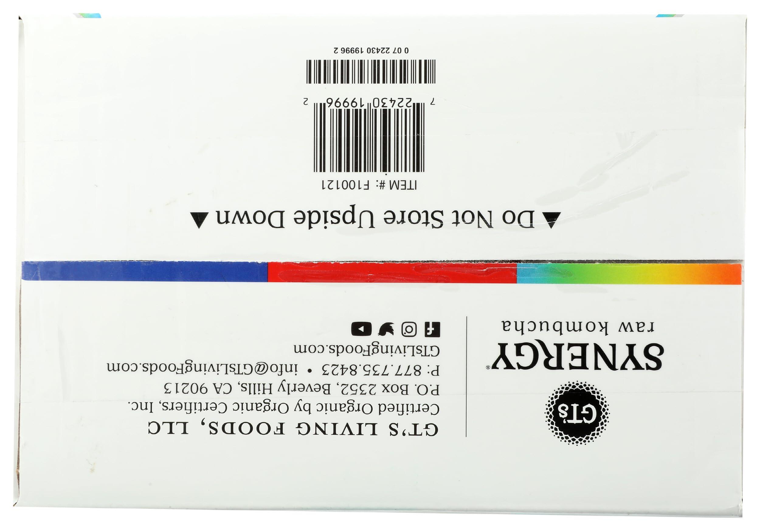 GTs Living Foods GTS LIVING FOODS Organic Synergy Kombucha Variety 6 Pack, 16 FZ
