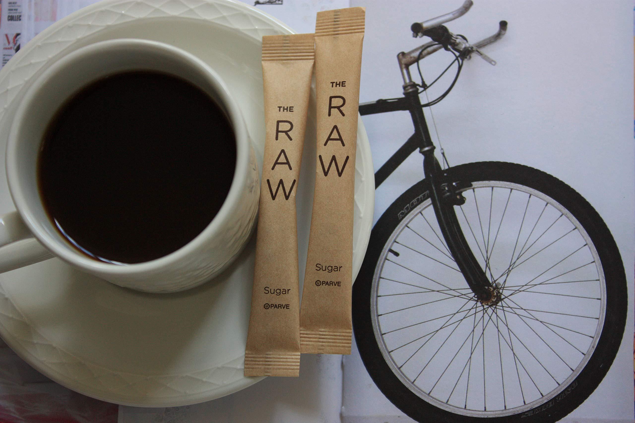 SUGART SUGART - THE RAW SUGAR - 500 Individual Serving Stick Packets - U Parve/Kosher