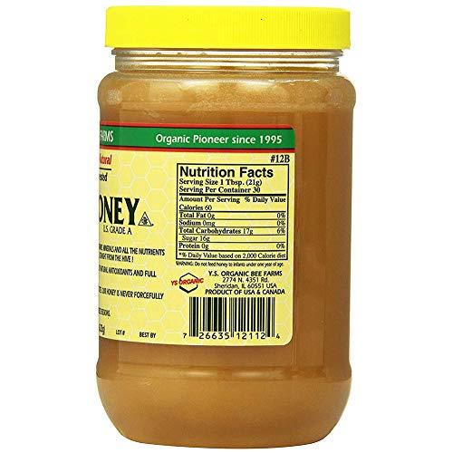 YS Organic Y.S. Eco Bee Farms Raw Honey - 22 oz, 9pack