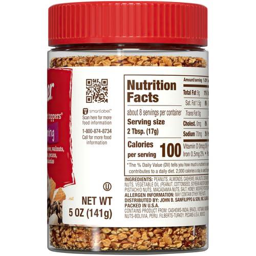 Fisher Fisher Nut Topping, Mixed Nut Variety, 5-Ounce Can