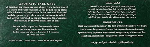 Ahmad Tea Ahmad Aromatic Earl Grey Tea 100 Tagged Tea Bags (1005) (Pack of 24)