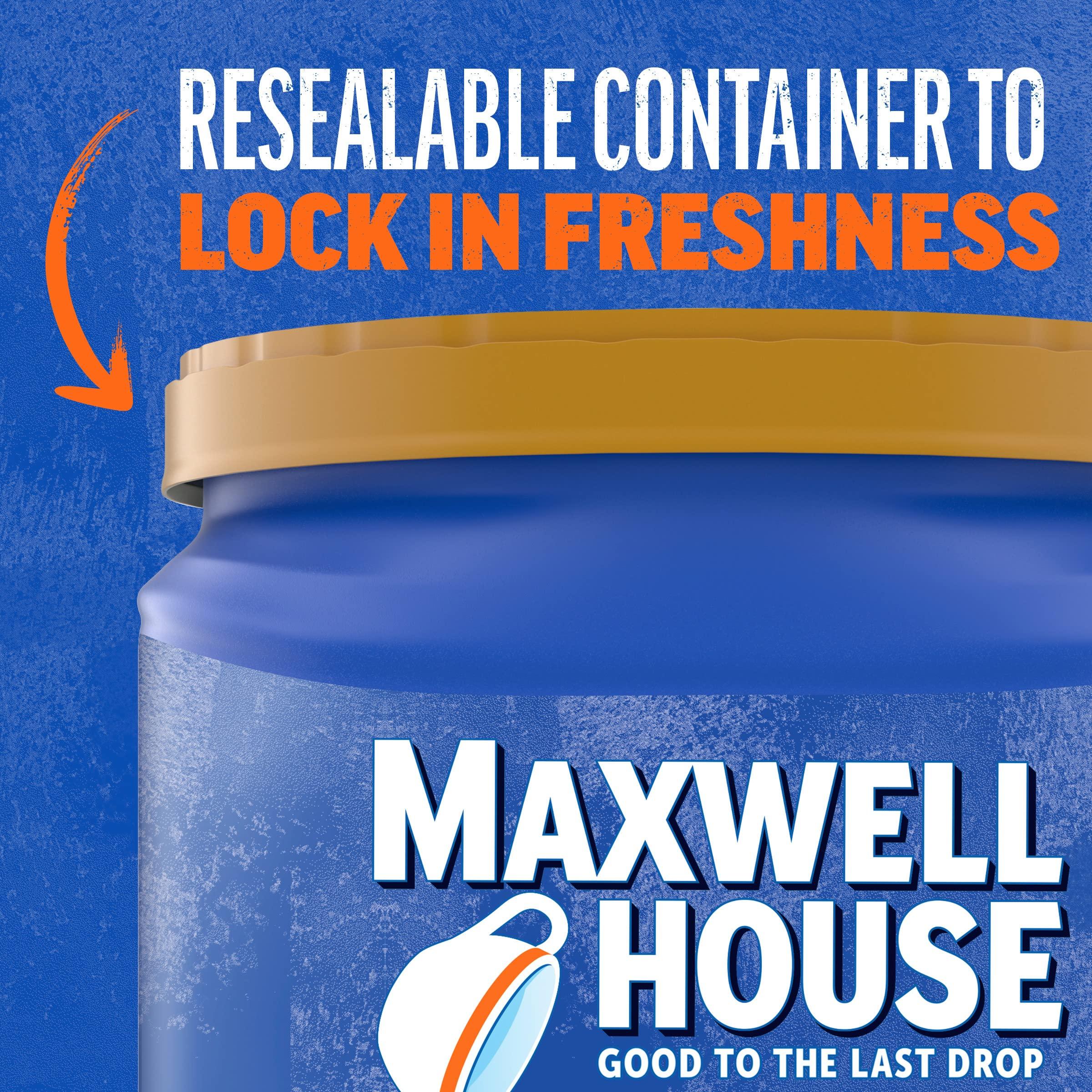 MAXWELL HOUSE Maxwell House Medium Roast Original Roast Ground Coffee, 30.6 oz. Canister