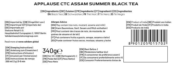 VAHDAM VAHDAM, Assam CTC Black Tea Loose Leaf 170+ cups (12oz) STRONG, BOLD & RICH Assam Tea Loose Leaf | Pure Assam Chai Tea | Pure Unblended Single Origin Black Loose Leaf Tea | Vacuum Sealed