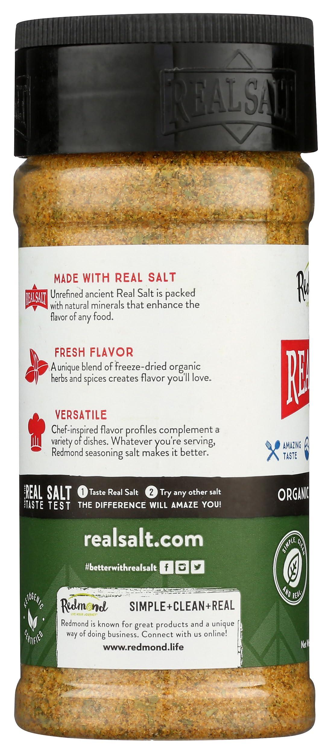 Redmond Redmond - Real Salt Seasoning, Natural Unrefined Gluten Free 8.25 Ounce