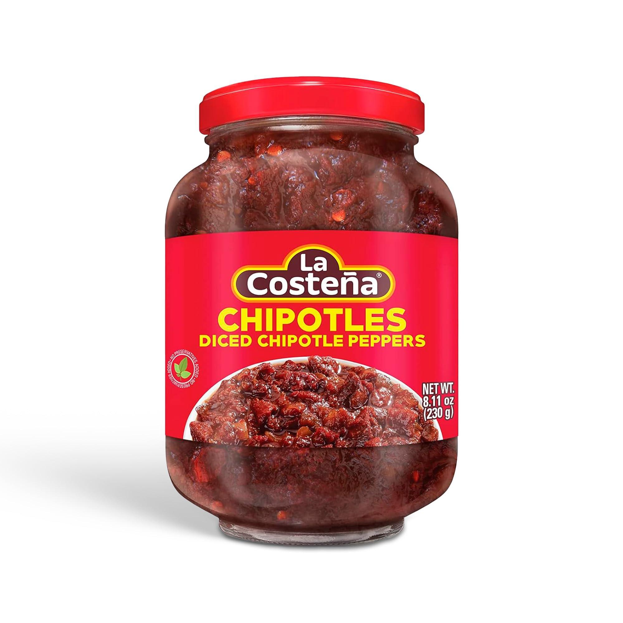 La Costeña La Costea Chipotle Peppers in Adobo Sauce 12 oz (12-Pack)