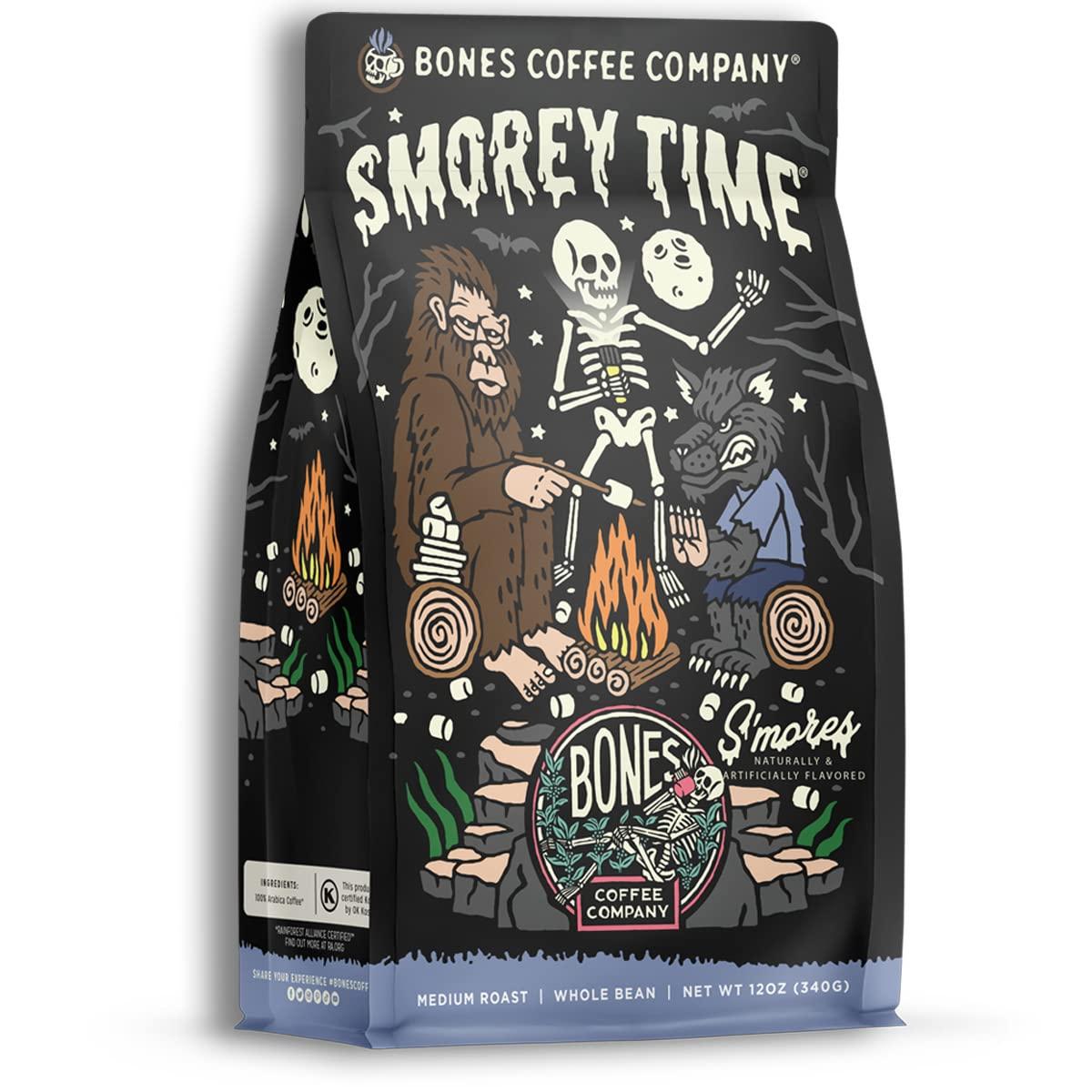 Bones Coffee Company Bones Coffee Company S\'morey Time and Sinn-O-Bunn 12 oz Ground Coffee Bundle