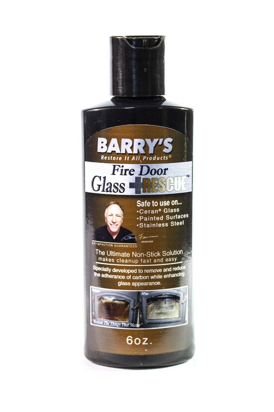 Barry's Restore It All Products Barry's Restore It All Products - Fire Door Glass Rescue (6oz.) | The #1 selling solution designed to remove & reduce the adherence of carbon while enhancing glass appearance!