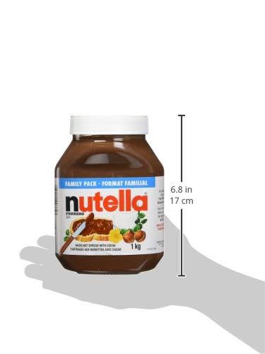 Nutella Nutella Hazelnut Chocolate Spread, 1kg/35.3 oz., {Imported from Canada}