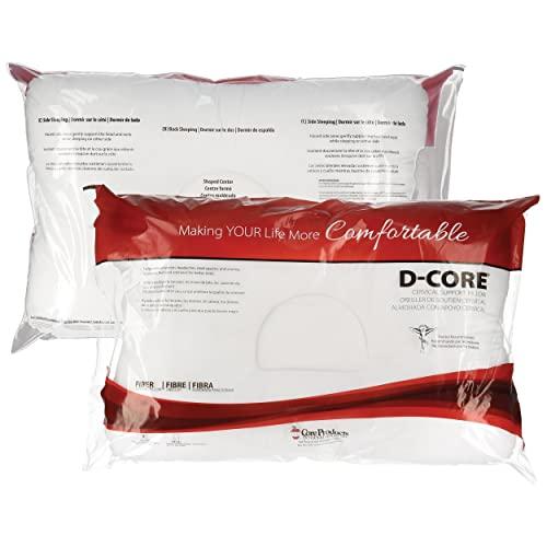 Core Products Core Products D-Core Cervical Support Pillow, Standard Firm, Midsize