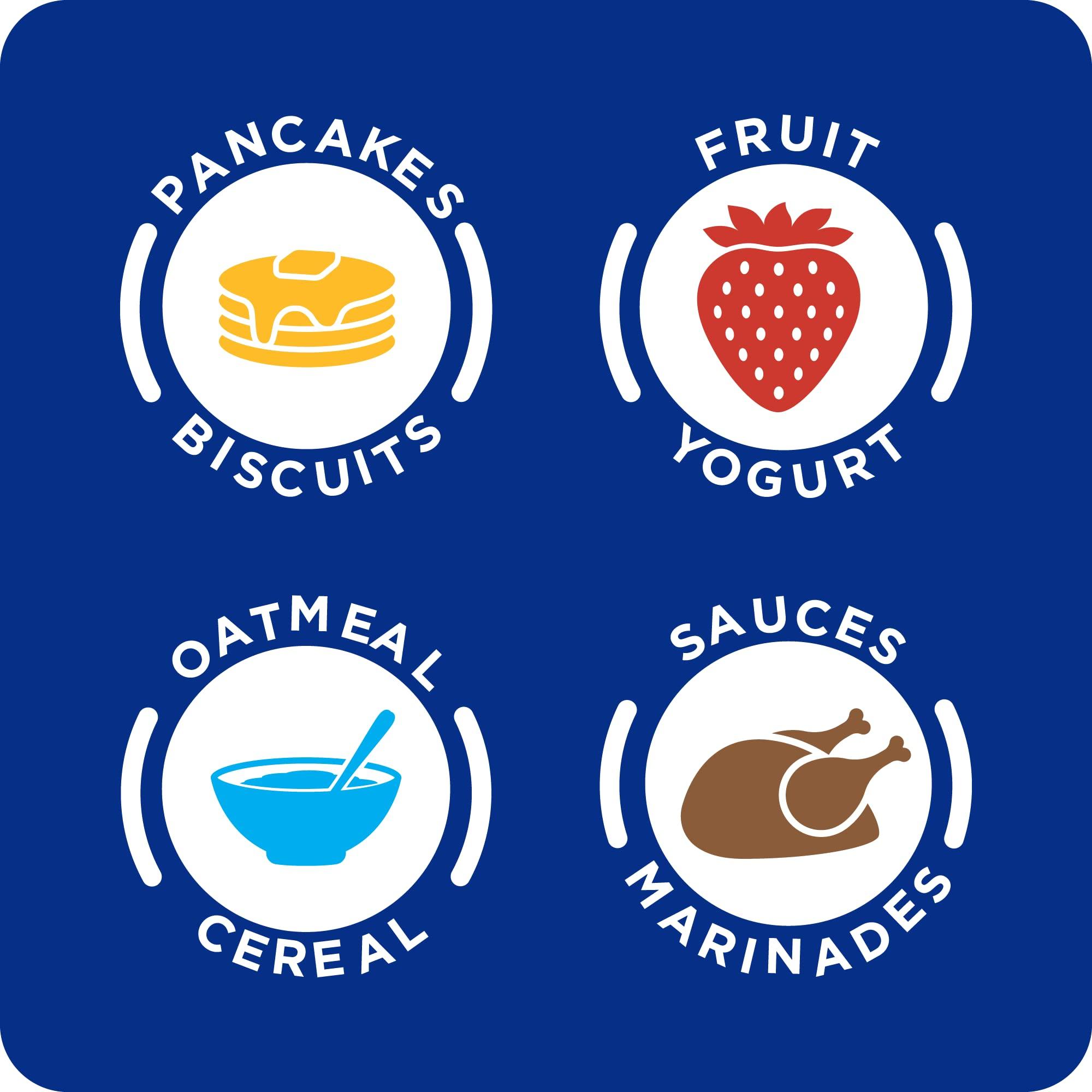 SPLENDA Splenda Multi-Use Allulose Syrup, Zero Calorie, Sugar Free Substitute for Maple Syrup, Honey, Agave and Brown Sugar, 8oz Bottle