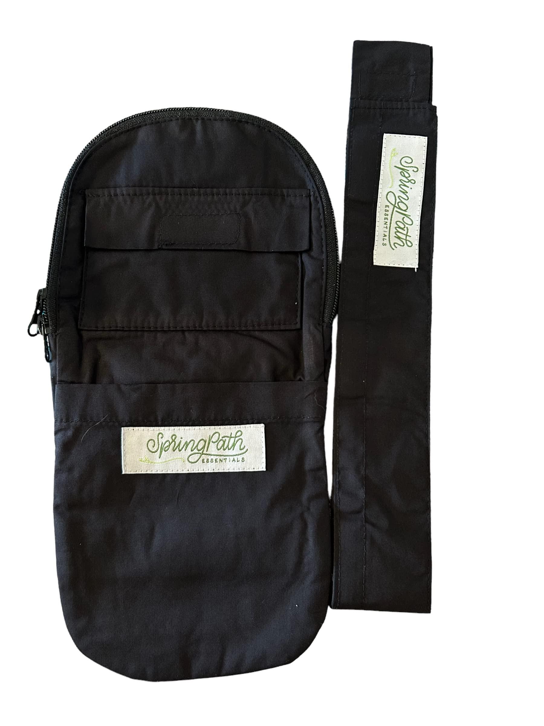 SpringPath Essentials, Inc. Nephrostomy Tube and Drainage Bag Cover (Black)