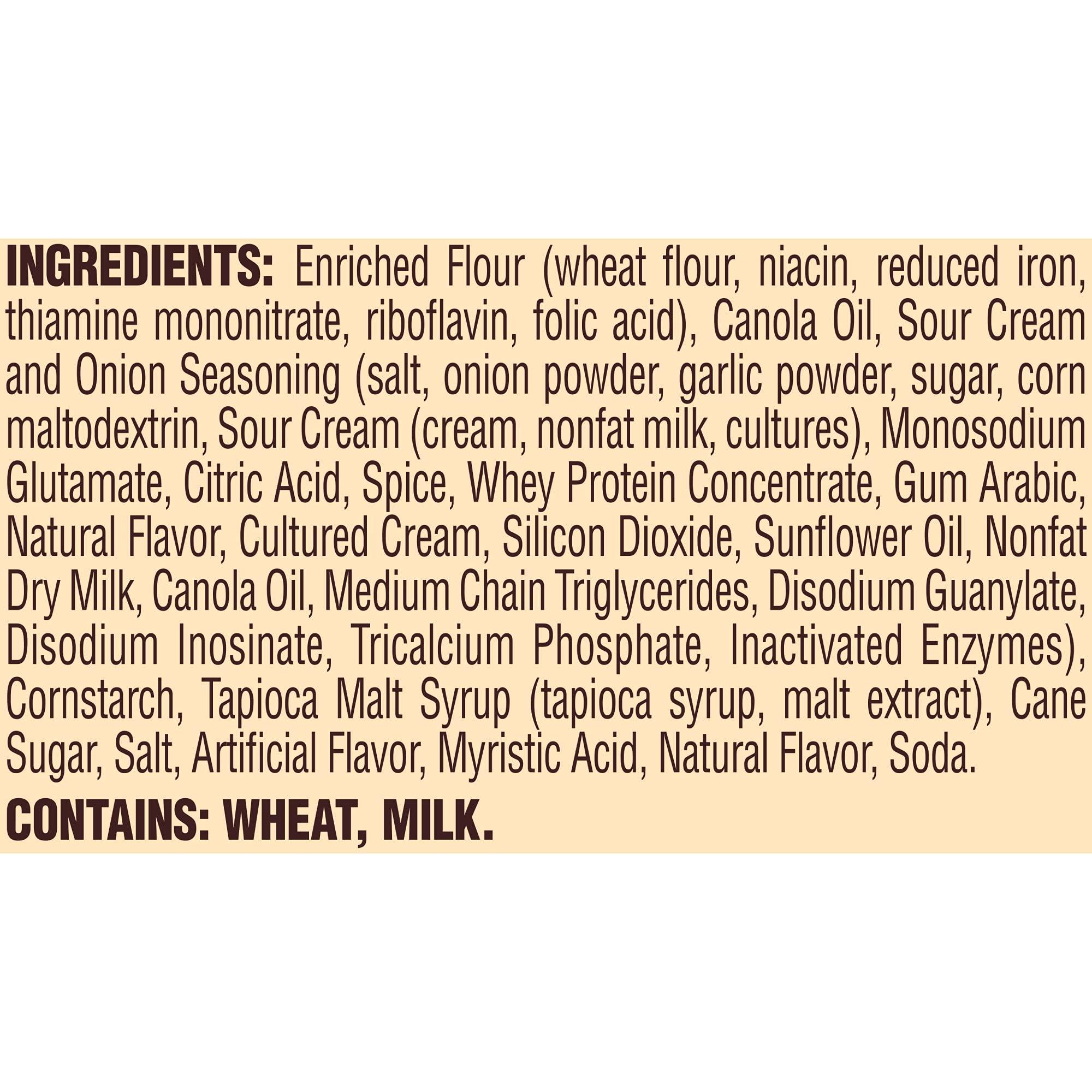 Snyder's Snyder\'s Sour Cream & Onion Twisted Pretzels 12oz (Bag of 4)