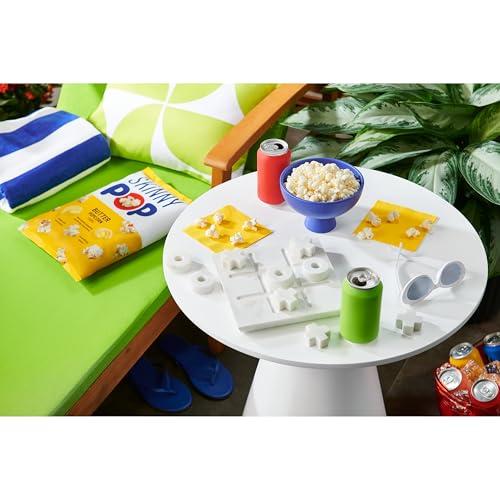 SkinnyPop SkinnyPop Butter Popcorn, Gluten Free, Non-GMO, Healthy Popcorn Snacks, Skinny Pop, 4.4oz Grocery Size Bag